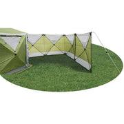 Quest Screen Shield (3 panel) Windbreak 180cm High Quest - UK Camping And Leisure