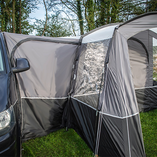 Maypole Warwick Poled Driveaway Awning for Campervans Low 180-210cm | sewn-in groundsheet, 3000mm, porch