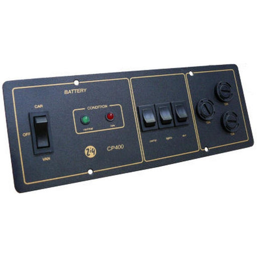 Control Panel Black for Caravans & Motorhomes | User Friendly and Functional Nova - UK Camping And Leisure