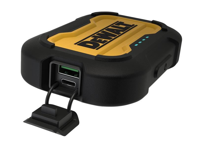 Dewalt Telecoms 2-Port Powerbank 10,000mAh DEWALT Telecoms - UK Camping And Leisure
