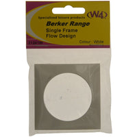 Berker Single Frame White 21241W