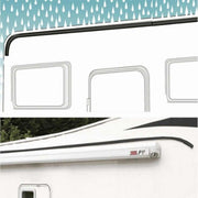Fiamma Drip Stop 200 Gutter in Deep Black 2m (03922E01A) - View 2