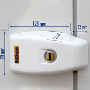 Heosafe Sliding Door Lock Nova - UK Camping And Leisure