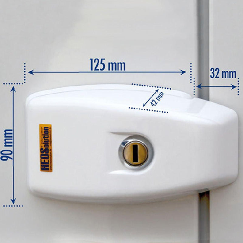 Heosafe Sliding Door Lock Nova - UK Camping And Leisure