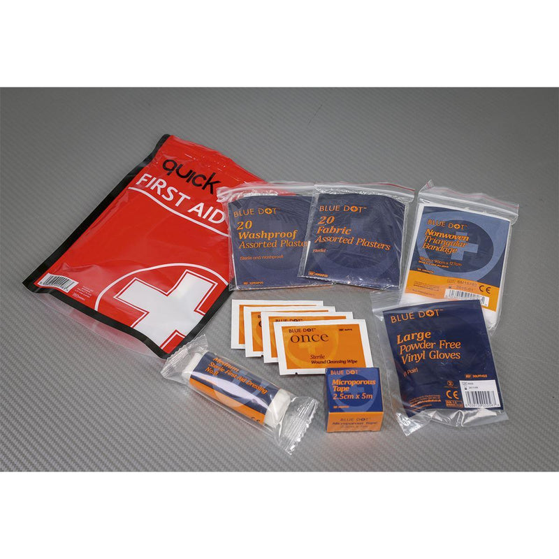 Sealey First Aid Grab Bag SFA03 Sealey - UK Camping And Leisure