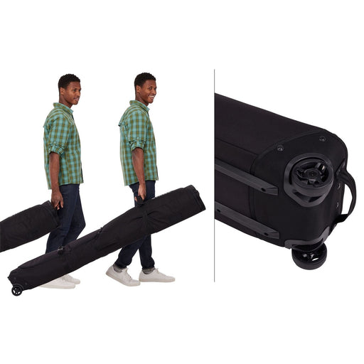 Thule RoundTrip snowboard roller 165 cm black Thule - UK Camping And Leisure