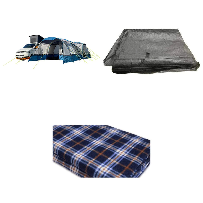 Olpro Cocoon v2 Campervan Driveaway Awning (Fibreglass Poles) Low Bundle - OL218