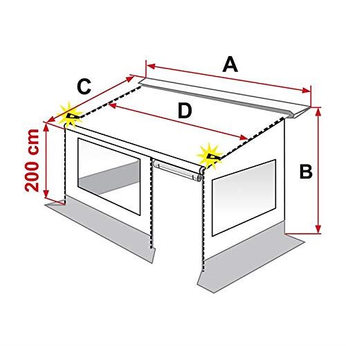 Fiamma Caravanstore Zip Canopy Xl 31M Royal Grey 06771D02R Fiamma - UK Camping And Leisure