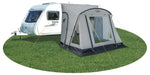 Quest Falcon Pro 260 Poled Porch Caravan Awning Grey Quest Leisure - UK Camping And Leisure