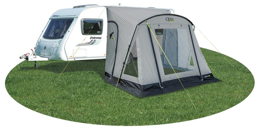 Quest Falcon Pro 260 Poled Porch Caravan Awning Grey Quest Leisure - UK Camping And Leisure