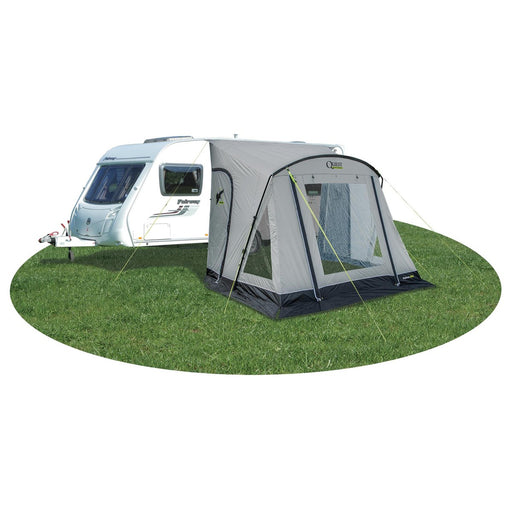 Quest Falcon Pro 260 Poled Porch Caravan Awning Grey Quest Leisure - UK Camping And Leisure