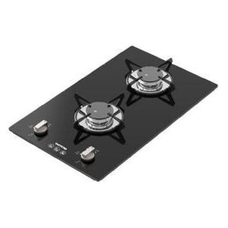 Domino Hob Topline 922 2 Burners 12V Ign Black Glass SHB92298-SP Domino - UK Camping And Leisure