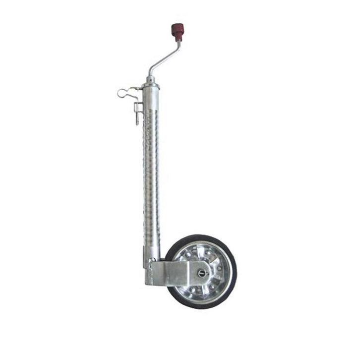 AL-KO Ribbed Jockey Wheel (48mm Shaft, 200 x 50mm Wheel, 300kg Max.) AL-KO - UK Camping And Leisure