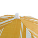 Gardenwize Yellow-Striped Fringed Parasol for Garden / Camping Gardenwize - UK Camping And Leisure