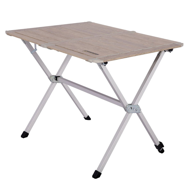 Quest Elite Lomond Slatted Light Wood Camping Table Quest - UK Camping And Leisure