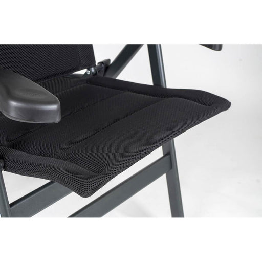 Crespo Chair XL AP/238 Air Deluxe Black Crespo - UK Camping And Leisure