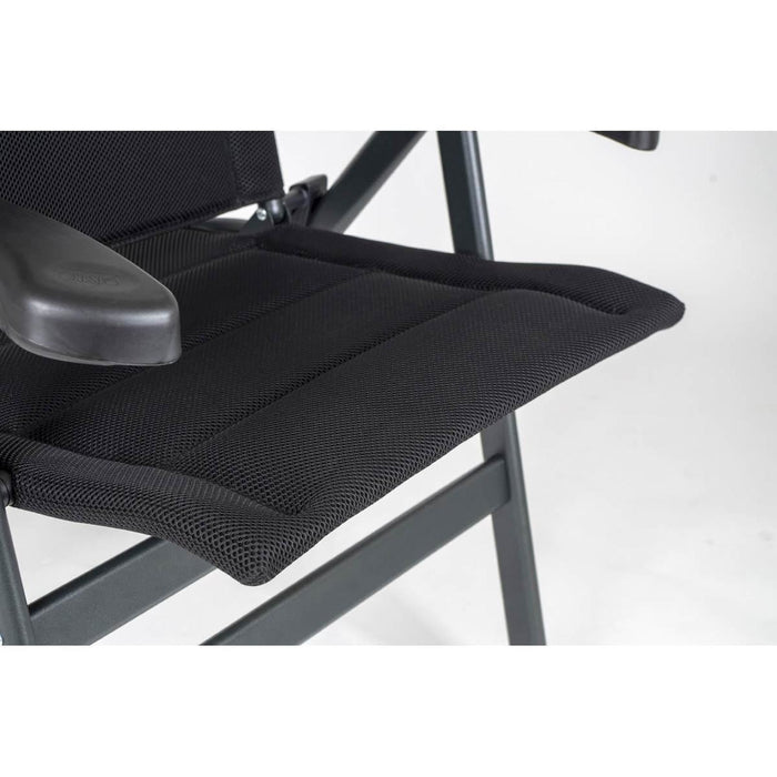 Crespo Chair XL AP/238 Air Deluxe Black Crespo - UK Camping And Leisure