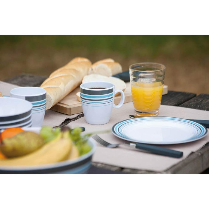 Bo-Camp Lemonade Glass Polycarbonate Ribbed 350 ml Bo-Camp - UK Camping And Leisure