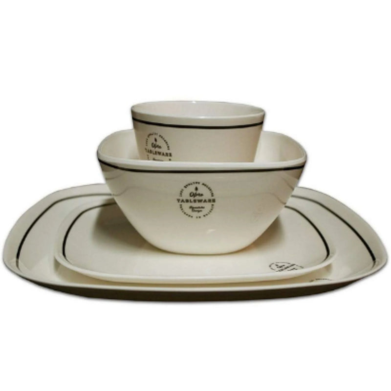 Olpro Signature Square Melamine Set 16 Piece