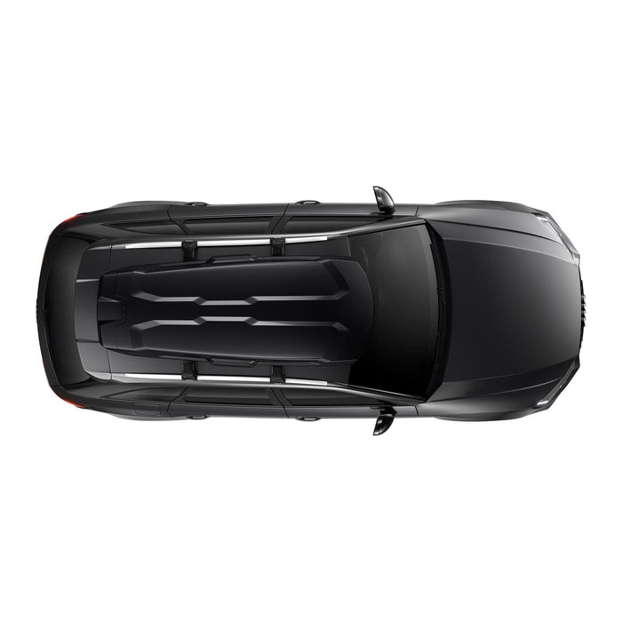 Thule Vector M roof box black metallic Rooftop cargo carrier Thule - UK Camping And Leisure