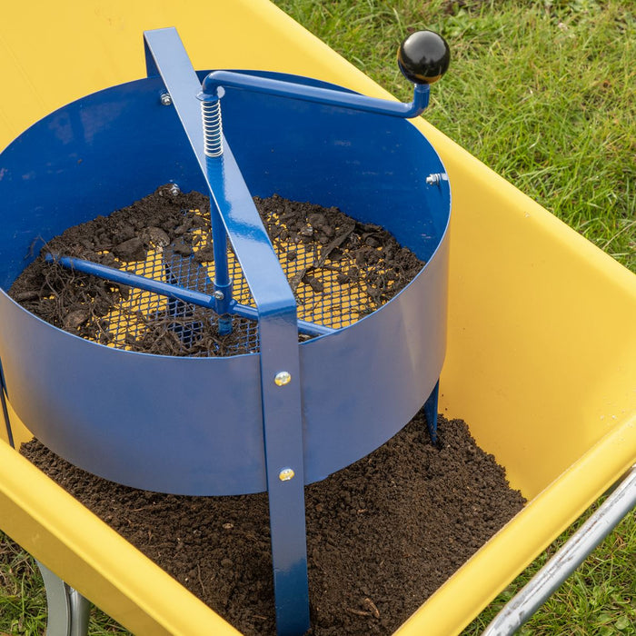 Dellonda Large Rotary Garden Sieve for Soil and Stones 16" DG261 Dellonda - UK Camping And Leisure