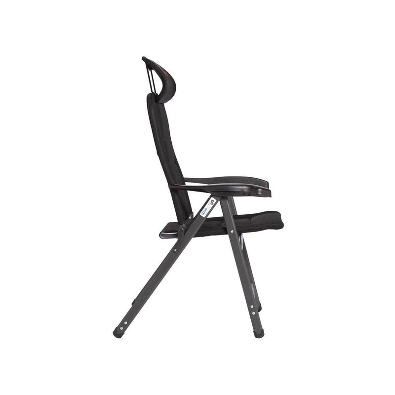 Crespo Chair AP/237 Air Deluxe Compact Black Crespo - UK Camping And Leisure