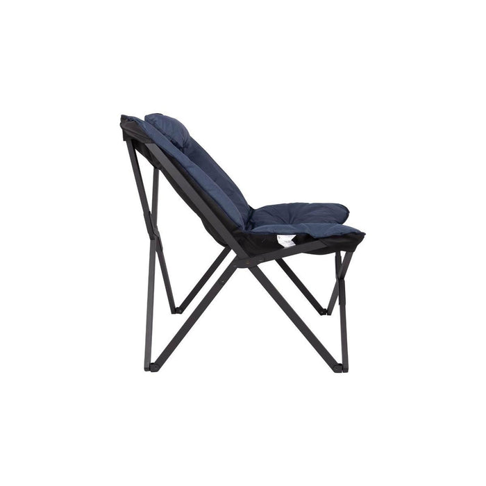 Bo-Camp Industrial Collection Relax Chair Brandon Blue Bo-Camp - UK Camping And Leisure