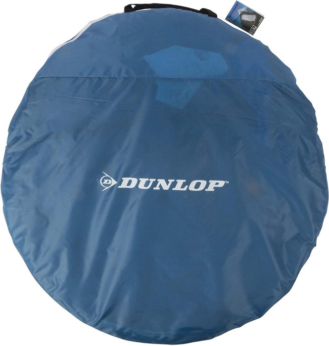 Dunlop Pop-up Tent 1 Person 220 x 120 x 90 cm Blue UK Camping And Leisure - UK Camping And Leisure