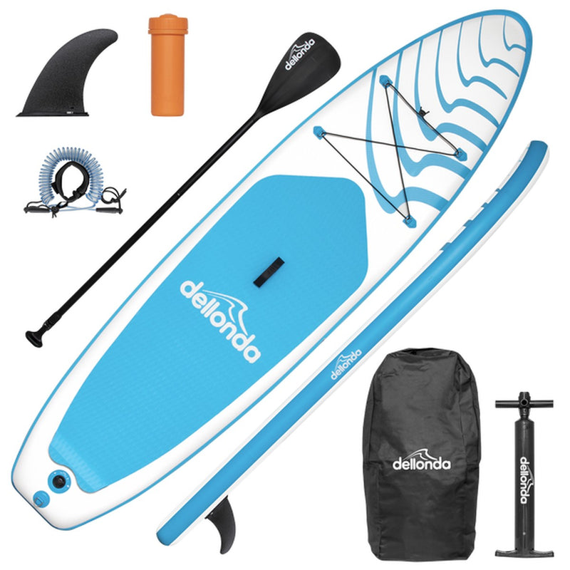 Dellonda Inflatable Stand-Up Paddle Board 10'6" Dellonda - UK Camping And Leisure
