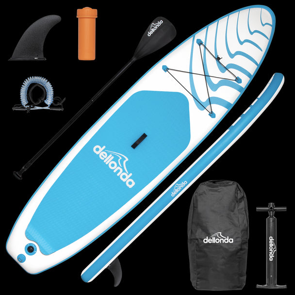 Dellonda Inflatable Stand-Up Paddle Board 10'6" Dellonda - UK Camping And Leisure