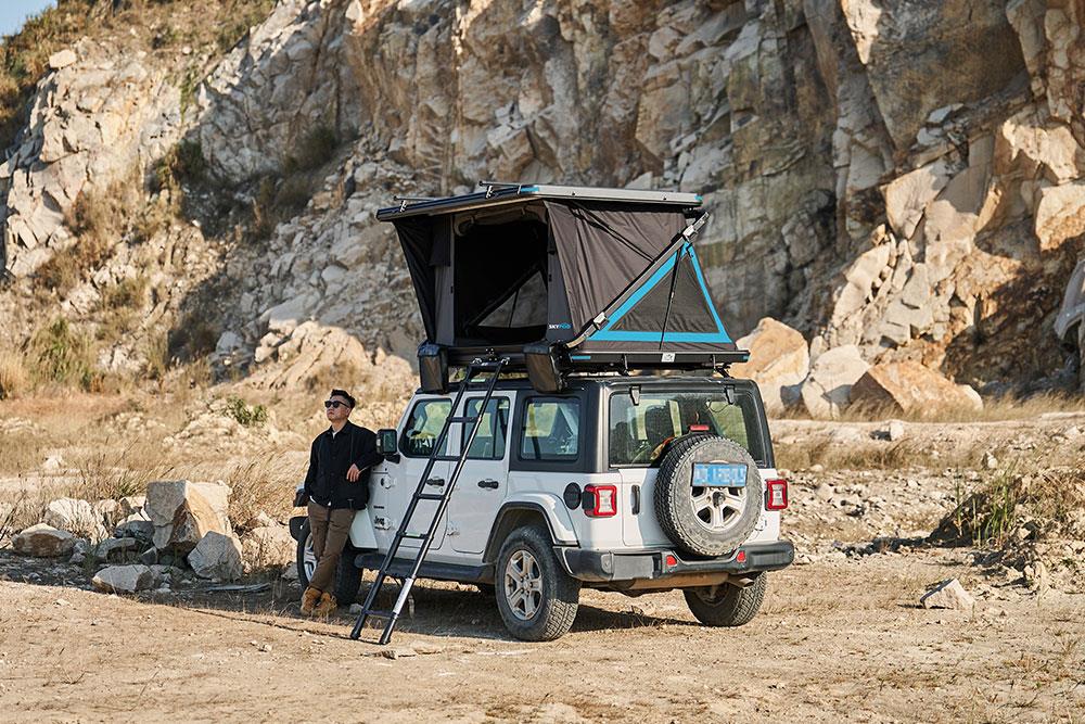 Skypod Lair Roof Tent 2-4 Berth Skypod - UK Camping And Leisure