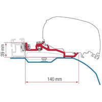 Fiamma Kit Smart Clamp System fits Fiat Ducato F80S