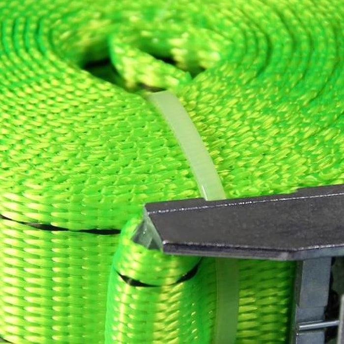 3m Retainer Strap in Green with Buckle Jumbo - UK Camping And Leisure