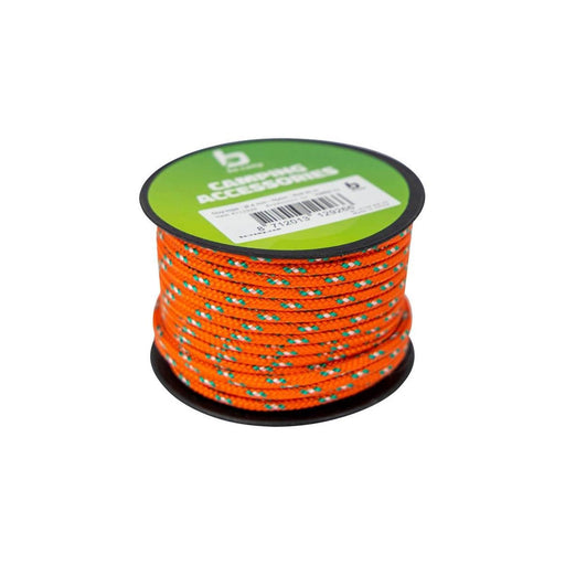 Bo-Camp Cord Dia 4mm Roll 20 Metres Orange Bo-Camp - UK Camping And Leisure