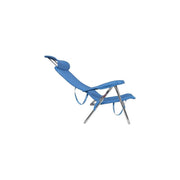 Crespo Beach Chair AL/205 Compact Blue Crespo - UK Camping And Leisure
