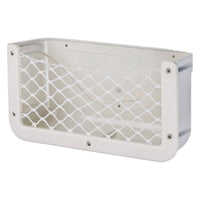 Storage Pocket White White Rubber Net