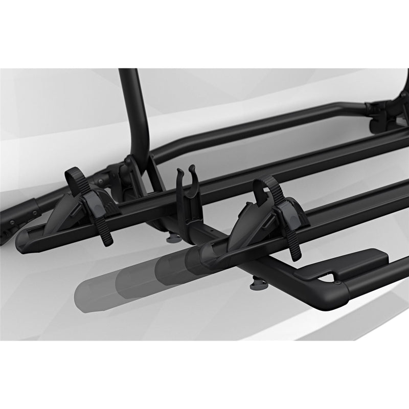 Thule WanderWay two-bike hanging trunk bike rack black Thule - UK Camping And Leisure