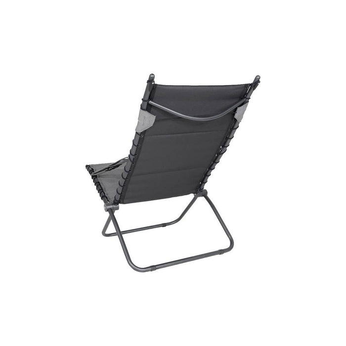 Crespo Lounger AP/262 Tex Comfort Light Grey Crespo - UK Camping And Leisure