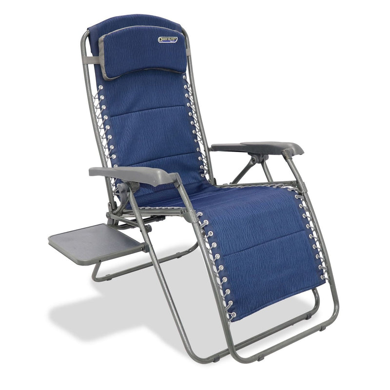 Quest Ragley Pro Relax Camping Caravan Chair with Side Table Quest - UK Camping And Leisure