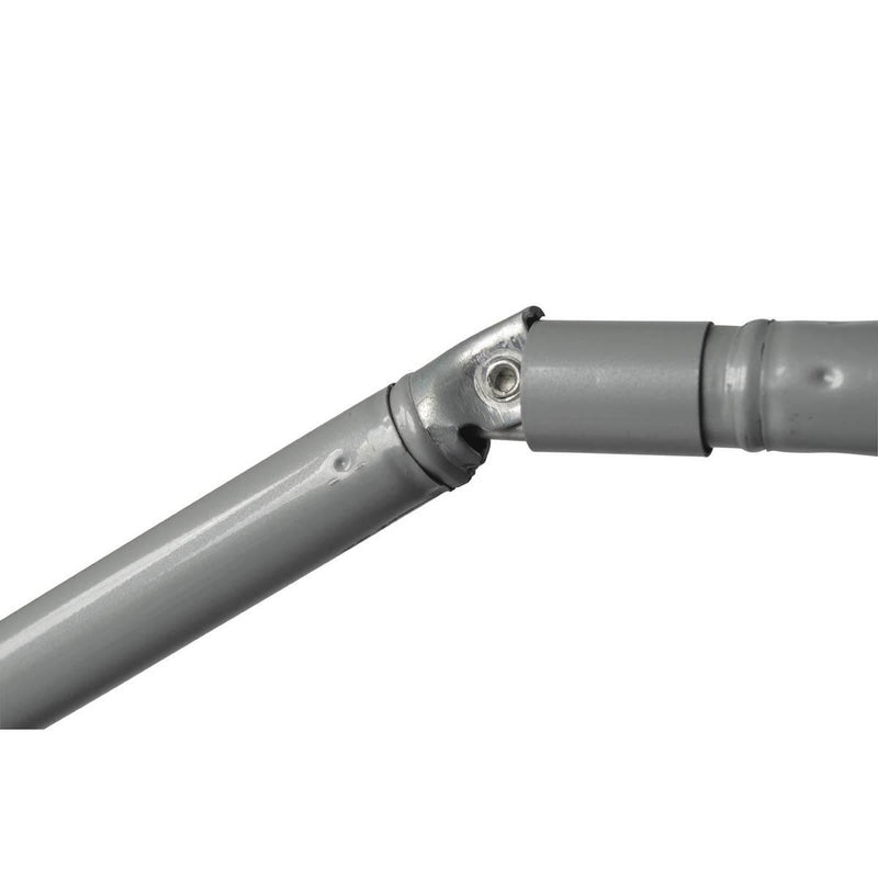 Bo-Camp Parasol Articulated Arm Polyester Dia 165cm Grey Bo-Camp - UK Camping And Leisure