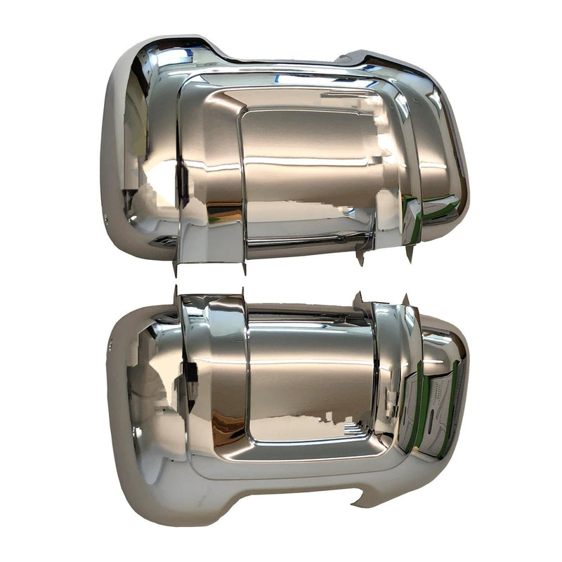 HTD Protect-It Long Arm Mirror Guards Covers – Fiat Ducato (Chrome)