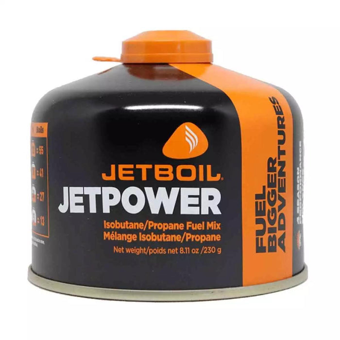 Jetboil JetPower Butane Gas Fuel 230g Canister Jetboil - UK Camping And Leisure
