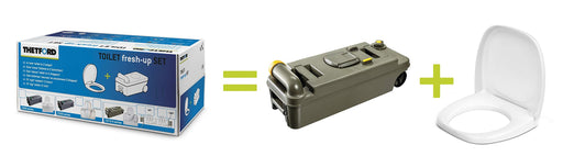 Thetford C234 Toilet Fresh-Up Set Left Hand 20057062 Thetford - UK Camping And Leisure