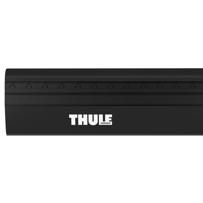 Thule WingBar Edge Roof Bars Black fits Peugeot 308 2014-2021 Hatchback 5-dr with Normal Roof Thule - UK Camping And Leisure