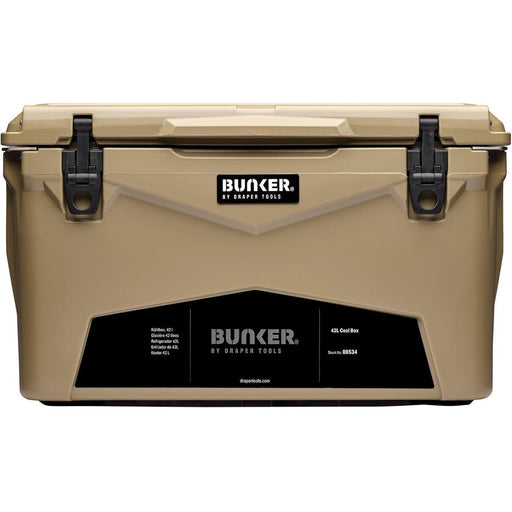 Draper Bunker Cool Box 42L Cooler Heavy Duty Draper - UK Camping And Leisure