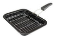 Via Mondo Enamel Grill Pan Large 35Cmx25Cmx5Cm 106DVE Via Mondo - UK Camping And Leisure