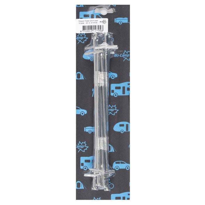 Bo-Camp Rock Peg Tarzan 230mm 10 Pieces Bo-Camp - UK Camping And Leisure