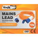 Vechline Mains Extension Lead 10M/Zipped Carry Bag QQ016161A Vechline - UK Camping And Leisure