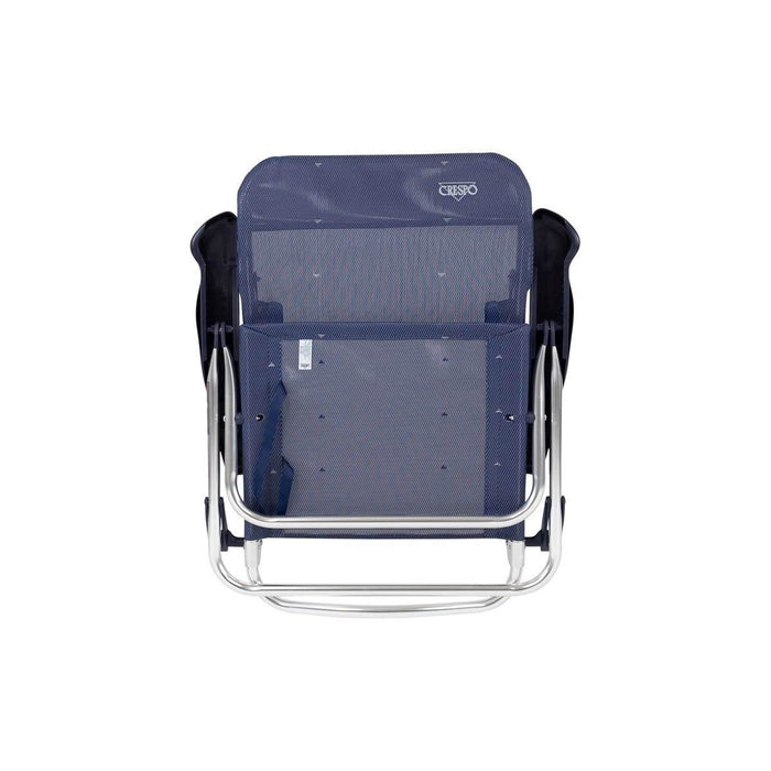 Crespo Beach Chair AL/221 Dark Blue Crespo - UK Camping And Leisure