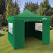 Dellonda 2x2m Pop-Up Gazebo & Side Walls Water Resistant Fabrics - Green Dellonda - UK Camping And Leisure